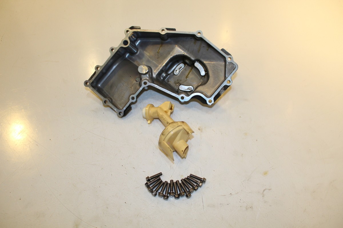 2022 Kawasaki Ninja EX400 Engine Bottom Oil Pan Cover 49034-0568