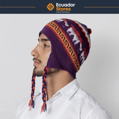 Wholesale Lot Of 50 Hat Llama Alpaca Assortment Hat One Size Multicolor Ecuador