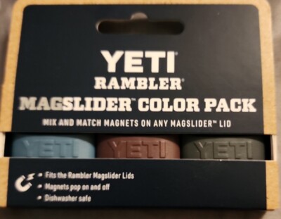 Yeti Replacement Magnets 3pk(Charcoal,Blue and Purple)