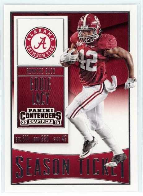 Eddie Lacy trading card