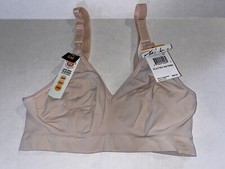 Playtex Maternity Size SM FlexNursing Seamless Wirefree Full Bra 4956 Sandshell
