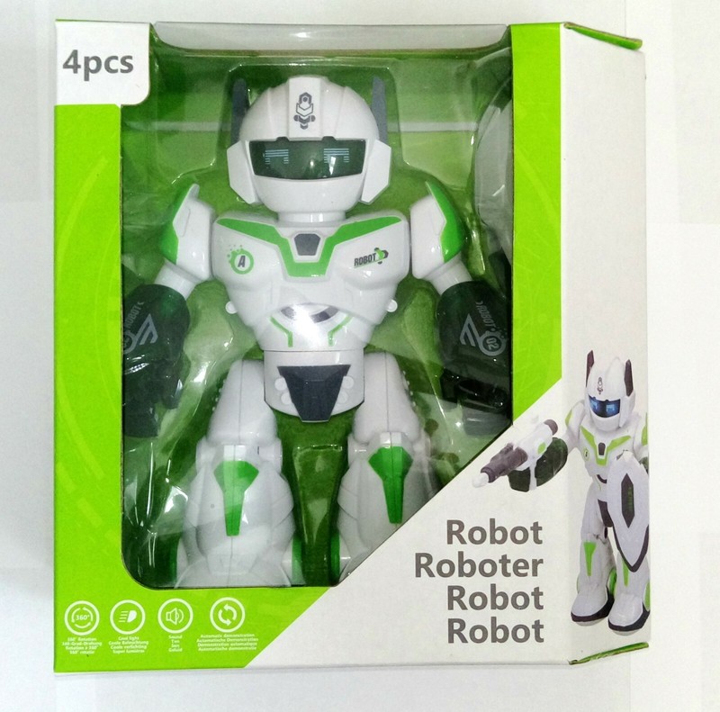 robot giocattolo grande