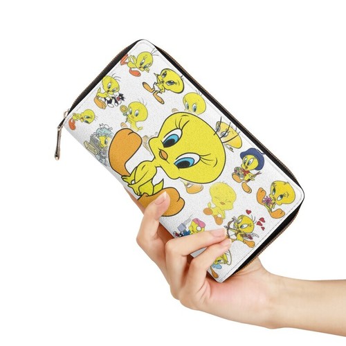 Personalized Tweety Bird Leather Handbag