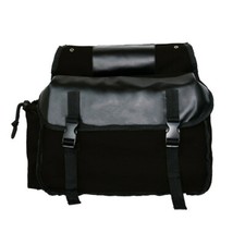 Motorcycle Saddlebag Panniers Travel Luggage Tools Side Storage Canvas/Leather