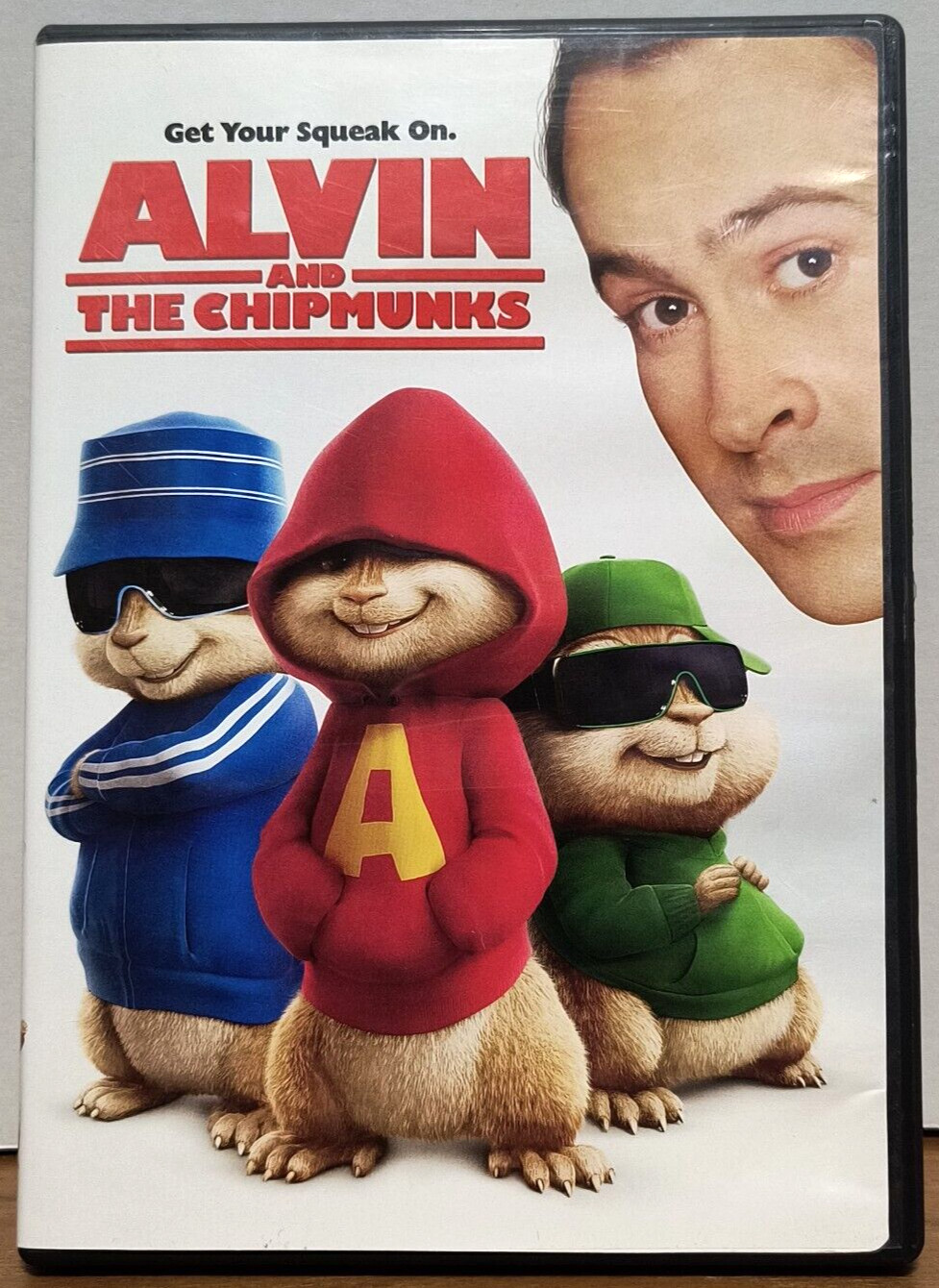 Alvin And The Chipmunks (DVD, 2007, Dual Side)  Jason Lee VG