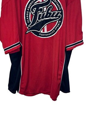 Fubu Men's Top Vintage Y2K 05 All Star Athletic Embroidered