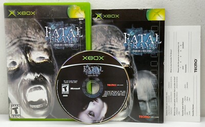 Fatal Frame (Microsoft XBOX, 2002) Horror Original CIB Mail-Away UNTESTED RARE