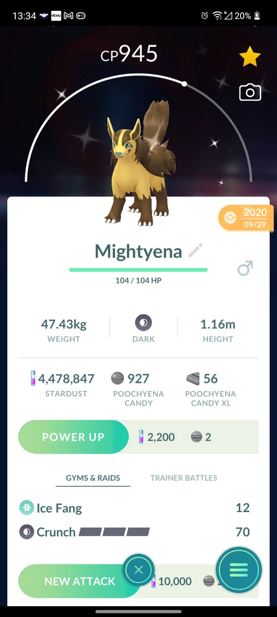 Shiny Mightyena