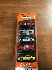 1998 Matchbox Coca-Cola 5 Pack Gift Set #35999 NIP