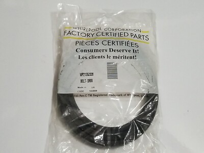 21352320 New OEM Genuine Whirlpool Washer Drive Belt 