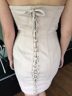 VINTAGE JEAN PAUL GAULTIER ICONIC SEXY CUPS CORSET DENIM