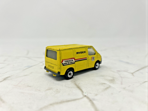 Vintage Matchbox Ford Transit Ryder camion noleggio 1/63 pressofuso Macao 1986 D99 vintage - Foto 7 di 10