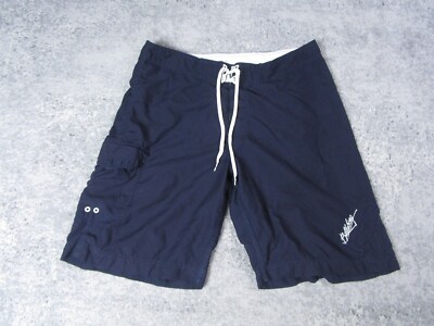 Billabong Board Shorts Mens 38 Swim Trunks Black Bottoms Swimwear