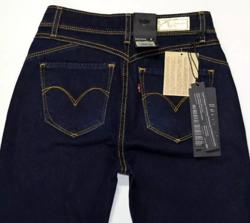 new LEVIS REVEL stretch SKINNY JEANS womens W24 L32 size 6 20189-0001 ladies