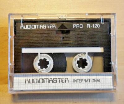   DAT Leerkassette 120 min - AUDIOMASTER PRO R-120 - DAT profess. - 1x benutzt