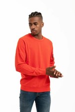 C.P. COMPANY FELPA UOMO GIROCOLLO ROSSO MSS032A-002246G-455