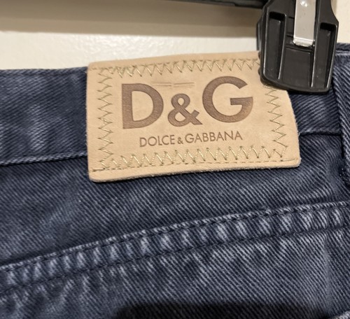 Jeans Dolce & Gabbana blu scuro, mostra 30 x 34 blu, Made in Italy perfette condizioni - Foto 2 di 13