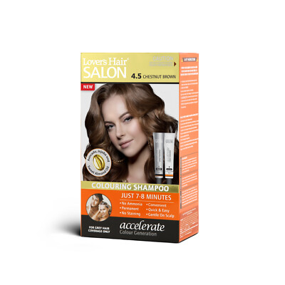 Lover's Hair Salon Hair Coloring Shampoo/ Hair Dye Shampoo For Hair Dyes  2x60mL