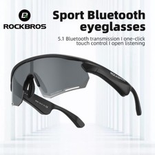 ROCKBROS Bluetooth Sunglasses Polarized Photochromic Running Driving Goggles