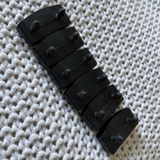 Plastikowe pokrowce na łóżko Zestaw zamienników / zaślepki do trzymania drewnianych listew