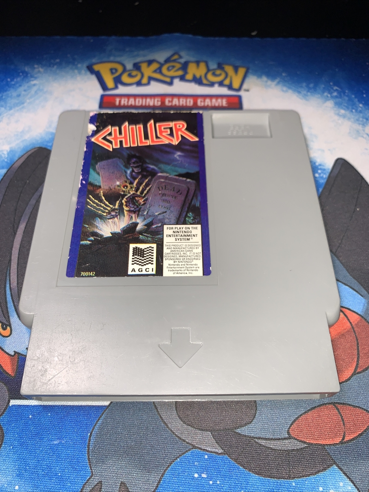 AUTHENTIC Chiller Nintendo NES CARTRIDGE ONLYTESTED! Very Rare