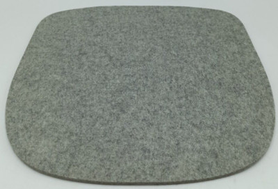 Hey Sign Sitzauflage für Eames Plastic Armchair 37 x 35 cm grau meliert
