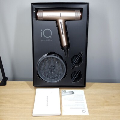 Gama Professional IQ The Original Hair Dryer Ultra Light Rose Gold OPEN BOX