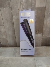 Hot Tools pro signature. Steam styler! Creates straight or wavy styles. 
