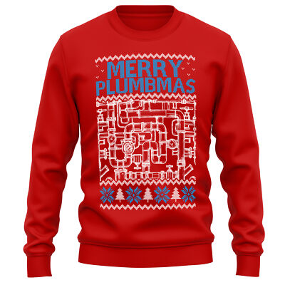 Merry Pumpmas Geschenk Weihnachten Klempner Sweatshirt lustig Männer Weihnachtspullover Herren