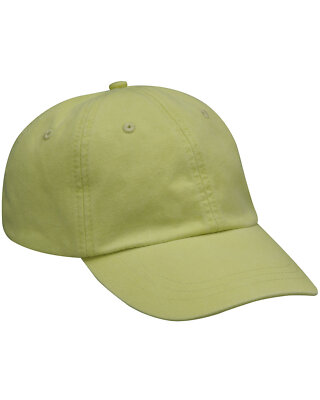 10 Pack Of Adams AD969 100% Garment Washed Cotton Twill Optimum Pigment Dyed-Cap
