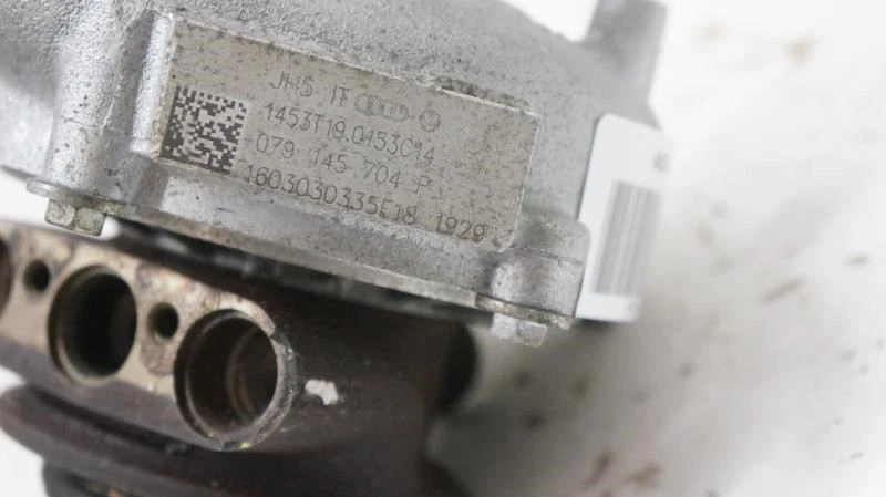 2016 Audi S6 4.0L Passenger Right Side Turbo Charger 18k 079145704P OEM - Image 4 of 4