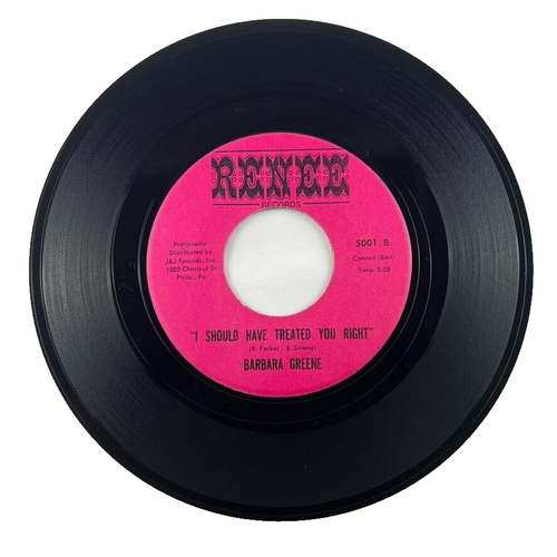 Barbara Greene – Young Boy / I Should Have Treated You Right - Picture 2 of 2