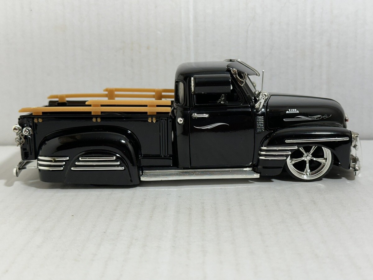 JADA BTK 1951 CHEVY PICKUP TRUCK BLACK 1:24 DIECAST MODEL NEW NO