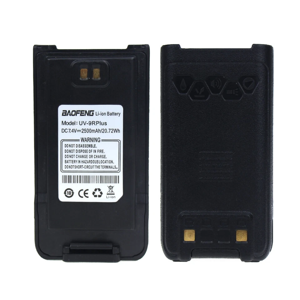 10PC 7.4V 2500mAh Baofeng UV-9R Plus Battery For UV-9R UV-9R Plus Walkie Talkie - Image 2 of 4