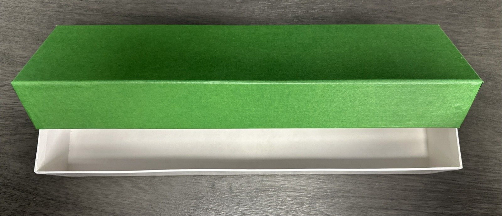 REBOXX Model Train Boxes 18" X 4-3/8" X 2-5/8" Inside Dimensions - Bright Green