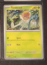 Toedscool 025/198 Pokemon card Scarlet & Violet common NM
