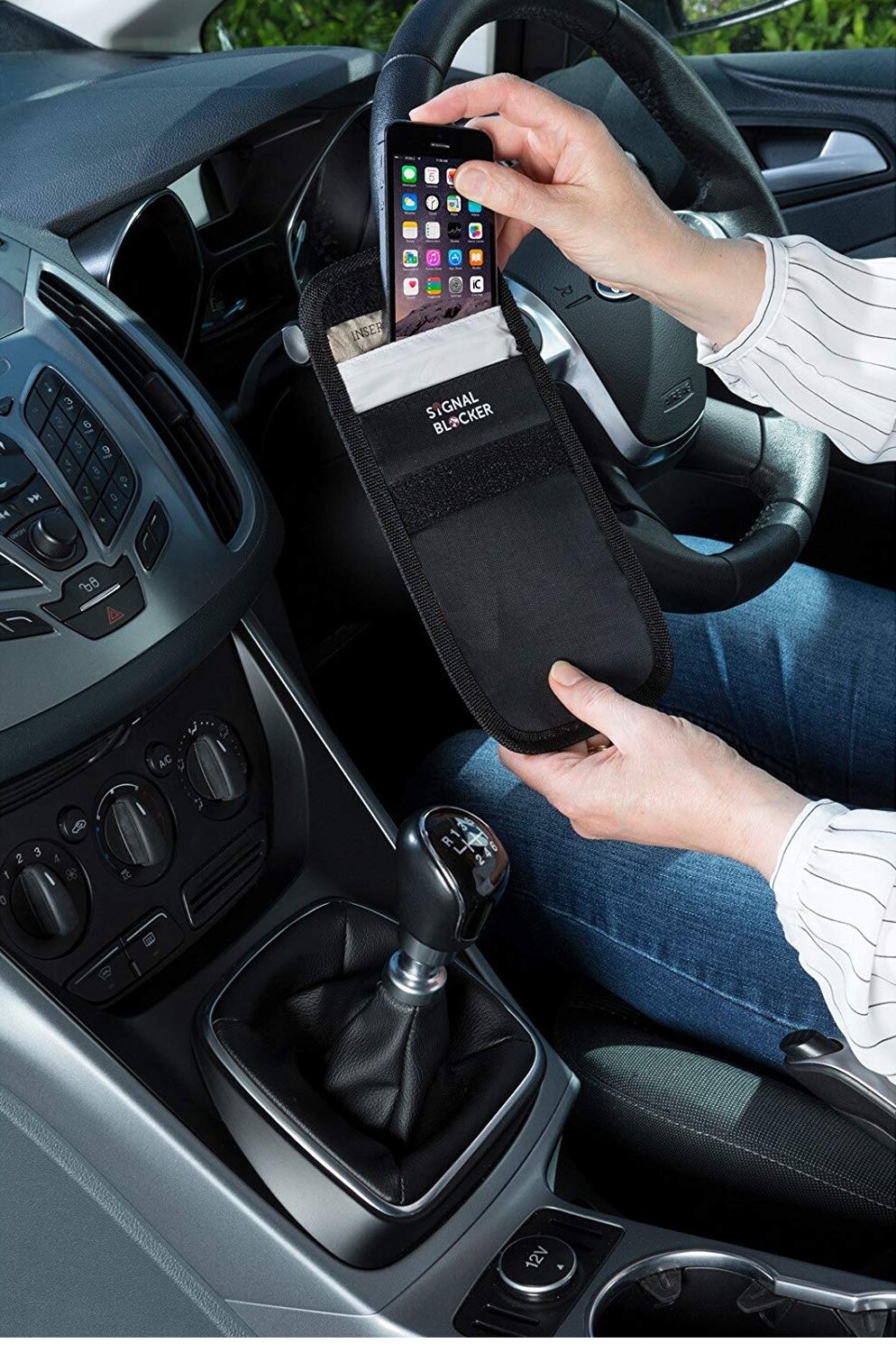 Genuine Red Defender Signal Blocker Car key Fob Signal Jamming Pouch UK