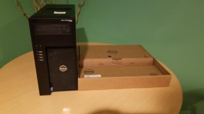 Dell Precision T1700 W10-Core I7 16GB RAM 256 SSD 500GB SATA +