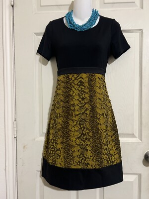 ROBERTO CAVALLI DRESS Silk Snake Print SIZE 4 | eBay