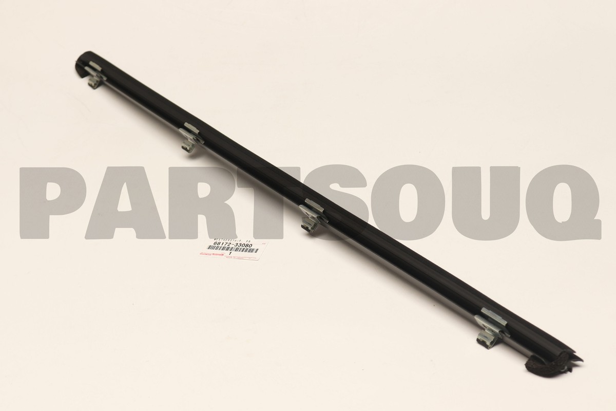 りり 6817233080 Genuine Toyota WEATHERSTRIP, FRONT DOOR GLASS
