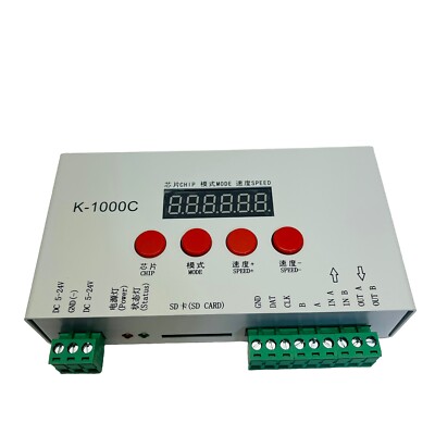 K1000C controller programmable DMX/SPI LED