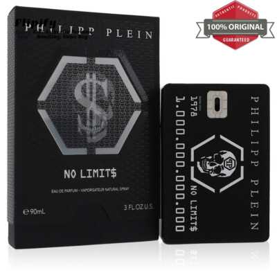 Philipp Plein No Limits Cologne 3 oz EDP Spray for Men by Philipp Plein Parfums