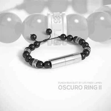 LES FINES LAMES LE PETIT CIGAR PUNCHER BRACELET BEEDS OSCURO RING II 2 PUNCH