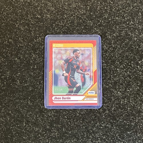Jhon Duran /99 Red Panini Donruss Soccer 2024-25 Colombia No.86