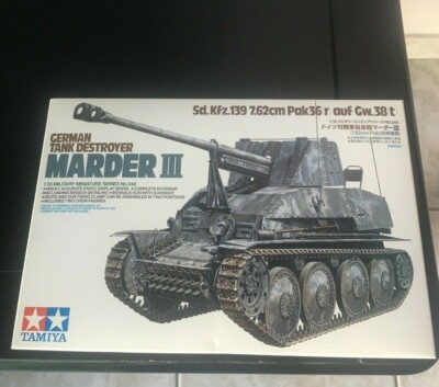 TAMIYA 35248 1/35 Marder III 7,62 pak 36 r auf Gw.38 (t)