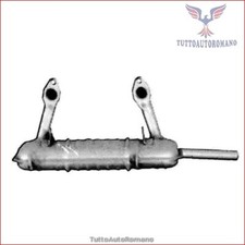 27.03.00 Silenziatore posteriore Imasaf per AUTOBIANCHI BIANCHINA FIAT 500