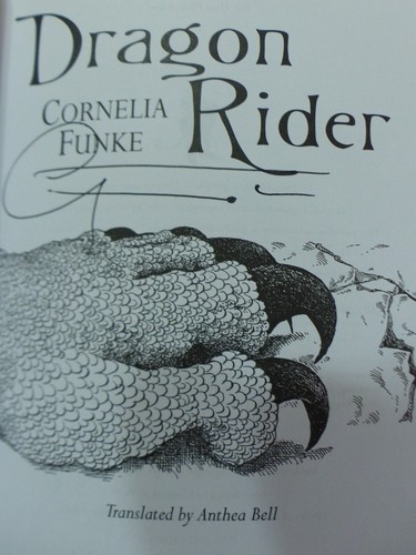 "Dragon Rider " Author Signed 1st Edition 1st Printing 2004 Childrens - Picture 2 of 7