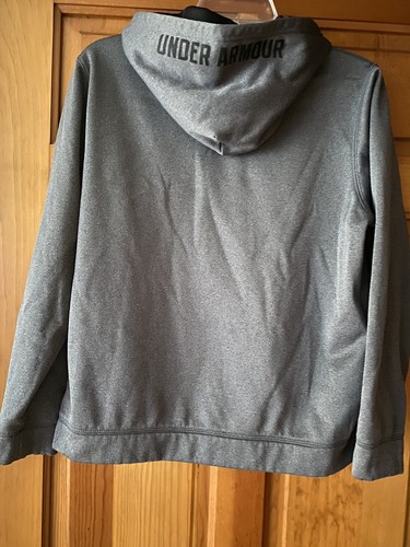 under armour Gray Hoodie Size YXL - Picture 4 of 4