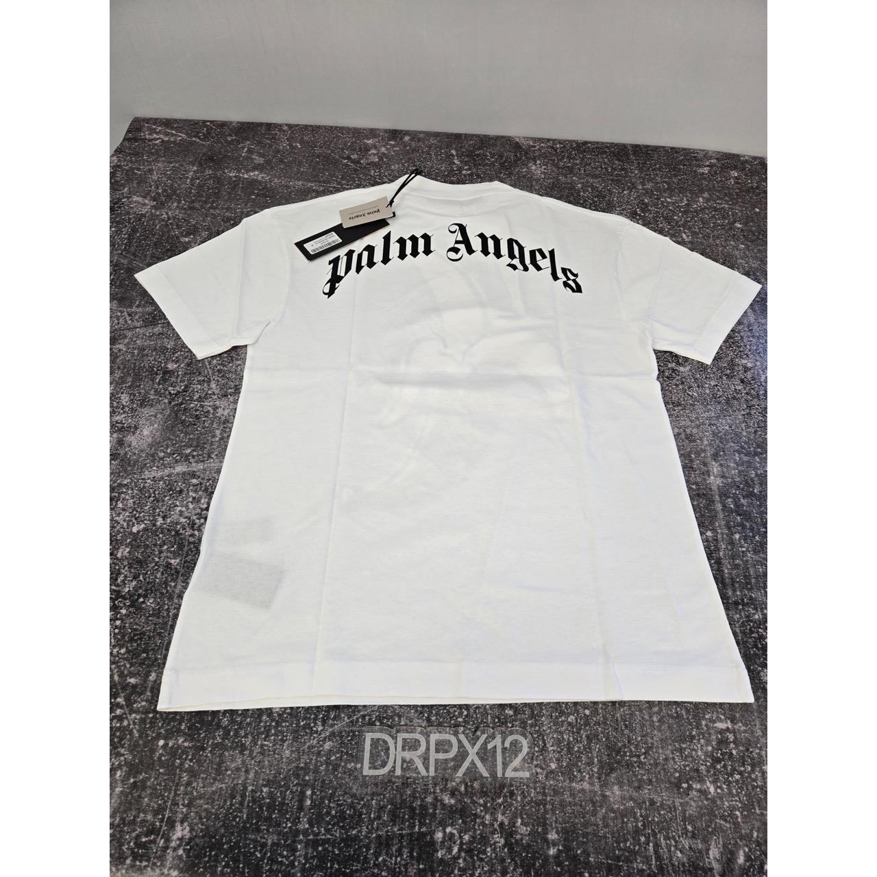 NWT Palm Angels TShirt Mens Size Med White Banana Print Graphic