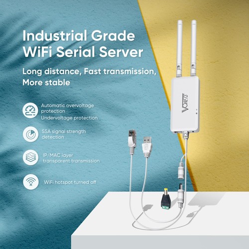VAP11S-232 300Mbps WiFi to Ethernet Adapter 2.4G WiFi Bridge/Repeater/Mini Ro... - 第 2/9 張圖片